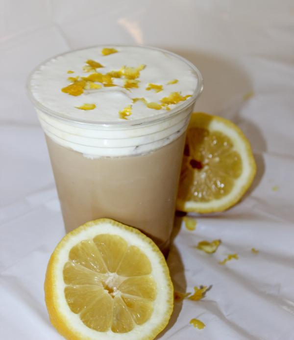 Lemon Meringue Iced Latte