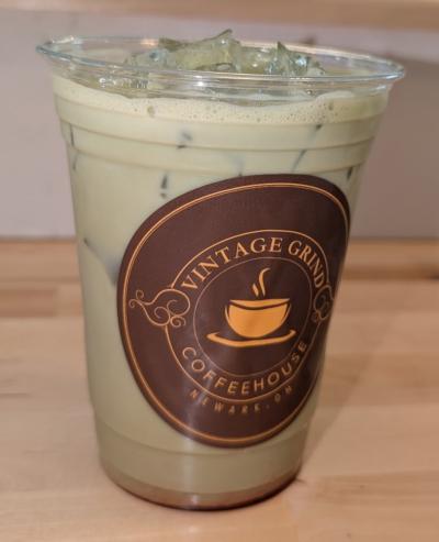 Iced Coconut Cloud Strawberry Matcha