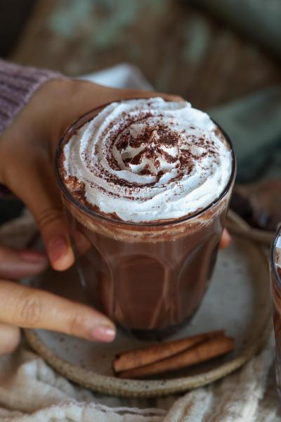 Iced Vintage Hot Chocolate