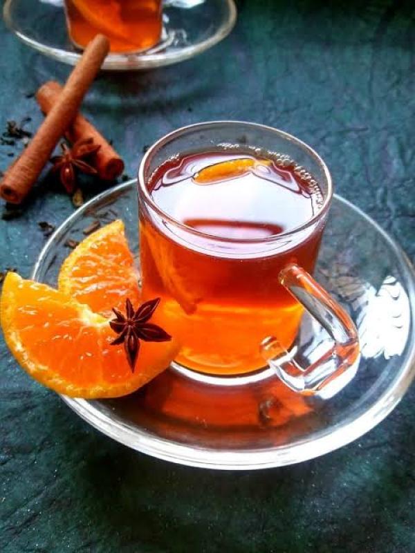 Hot Orange & Spice Tea