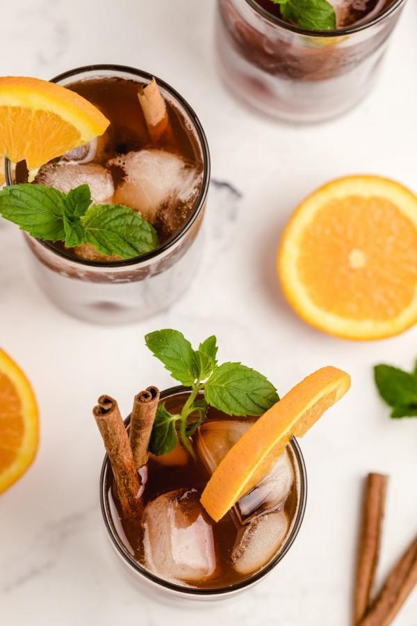 Iced Orange & Spice Tea